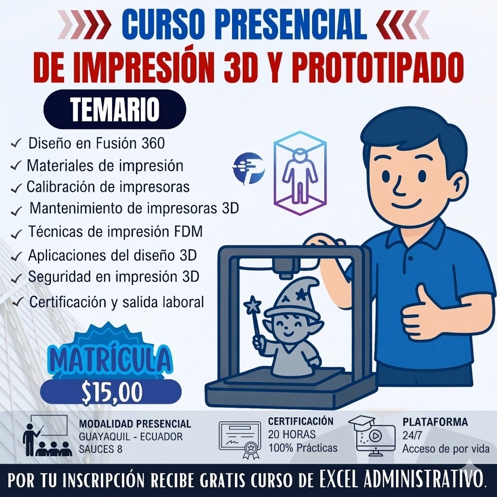 IMPRESIOŃ 3D Y PROTOTIPADO