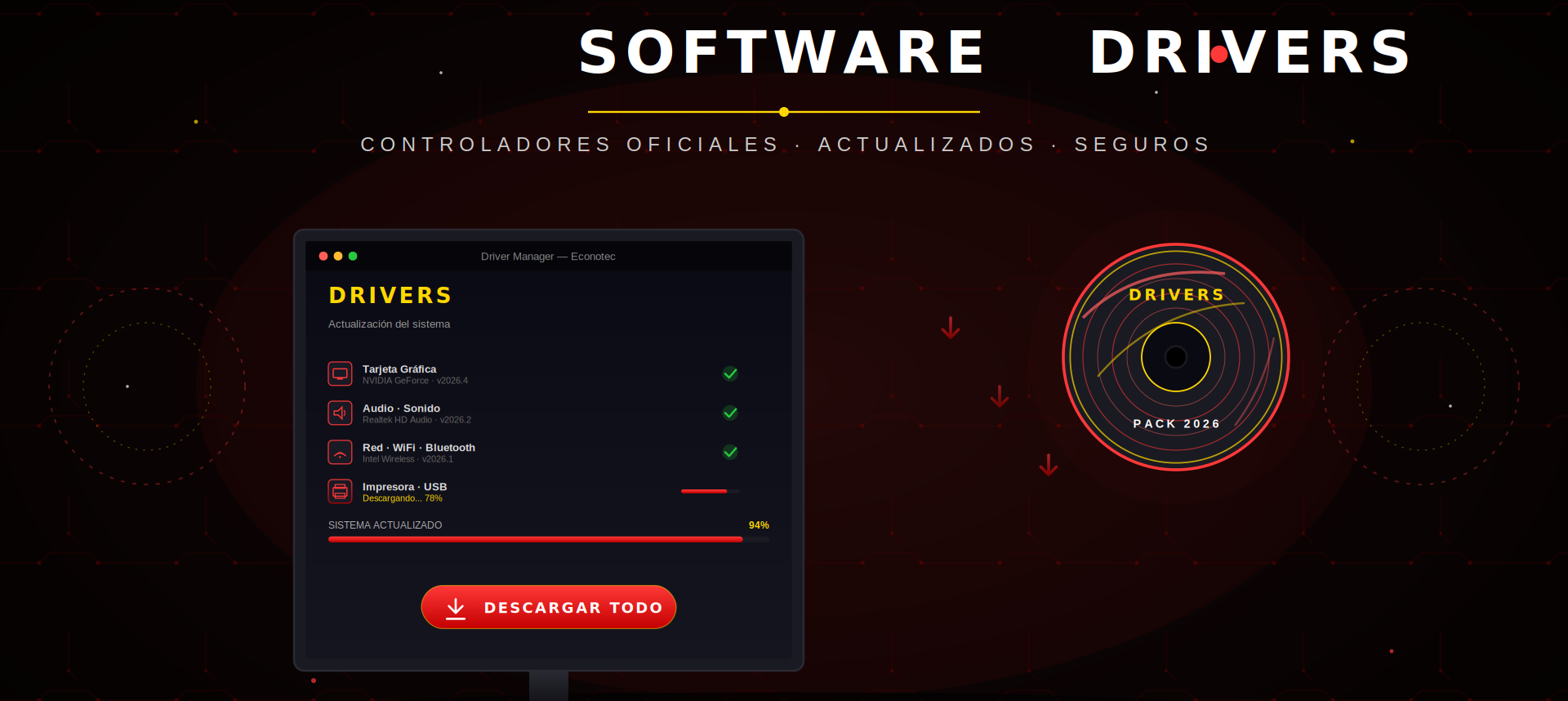 Software y Drivers